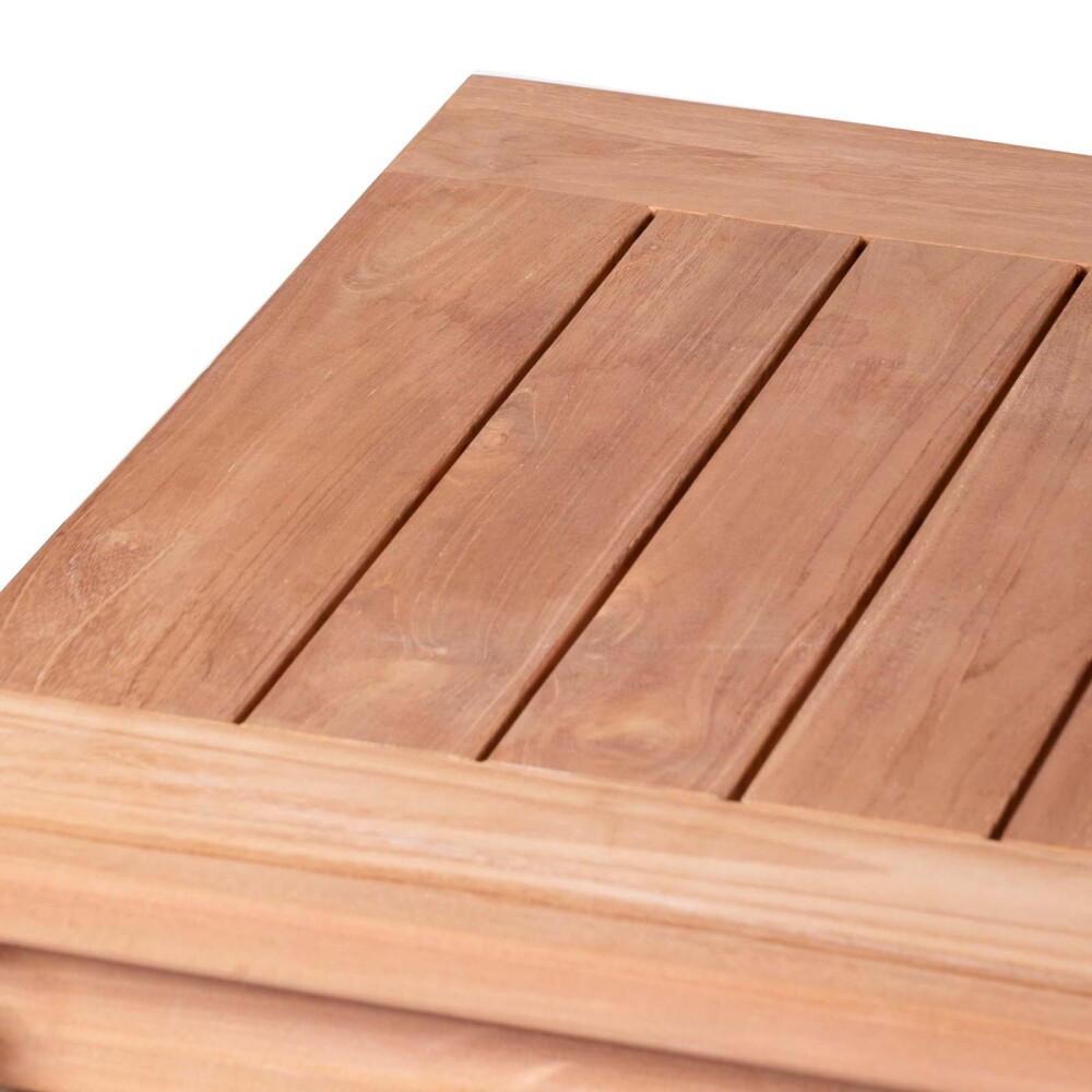 SET DE LIVING MADERA NATURAL-BEIGE PRESIDENT