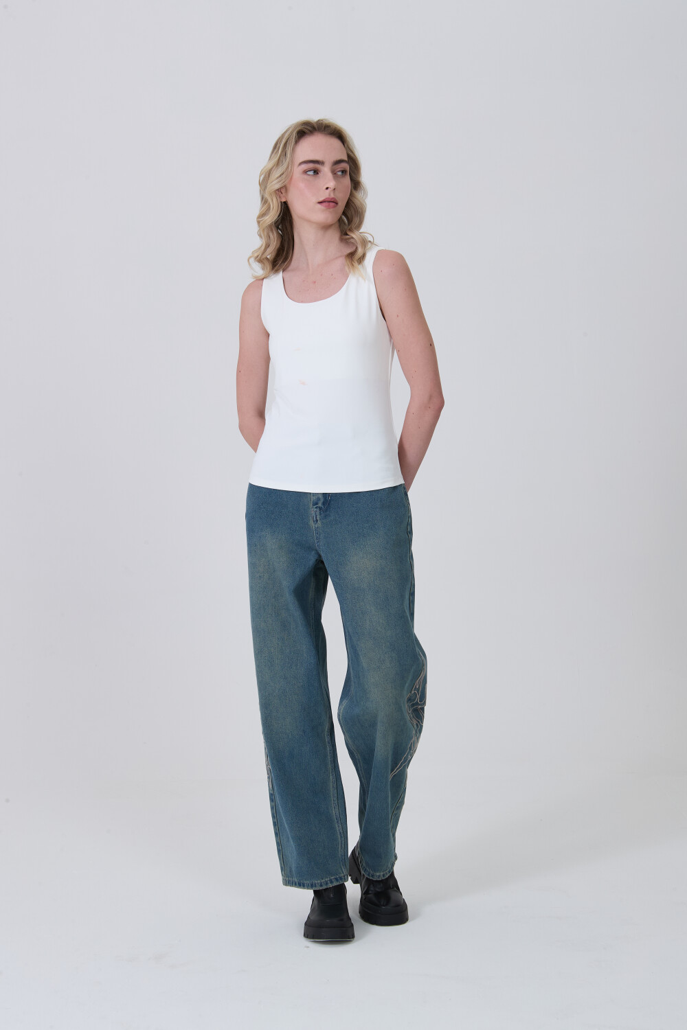 Musculosa Abriola Marfil / Off White