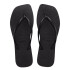 Sandalias de Mujer Havaianas Slime Square Negro