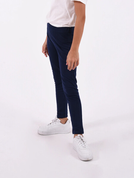 LEGGING SIN FELPA UNIFORME AZUL OSCURO