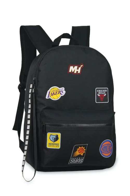 Mochila clásica sport - NBA Negro