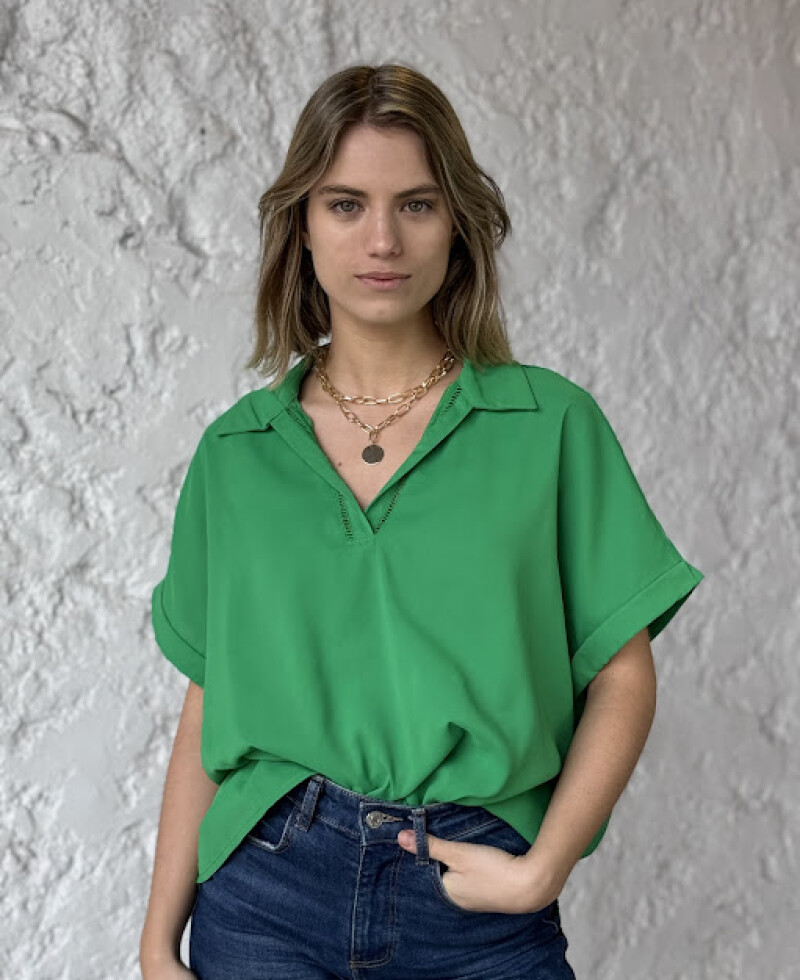 Blusa Nina verde