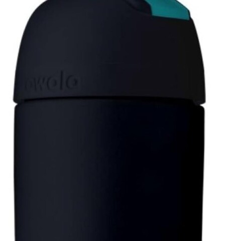Owala Kids Flip - Stainless Steel - 14-oz. - Black/Black (Night Light) Black/Black (Night Light)