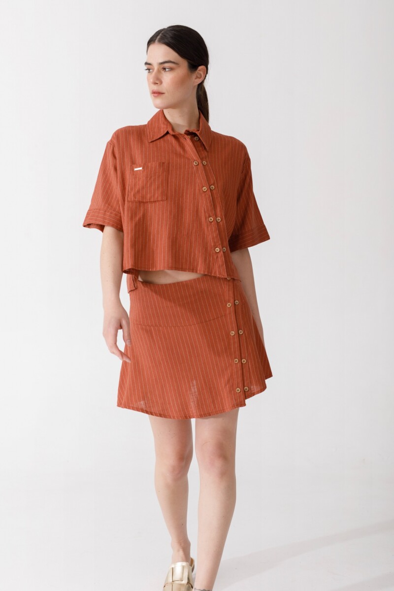 BLUSA LUZ Rayas Terrac