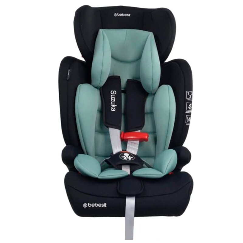 Silla y booster para auto 2 en 1 Bebesit Suzuka hasta 36kg Verde