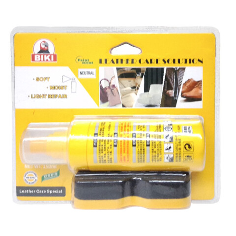 OUTLET Spray Limpia todo tipo de cueros 150ml con cepillo Outlet Spray Limpia Todo Tipo De Cueros 150ml Con Cepillo