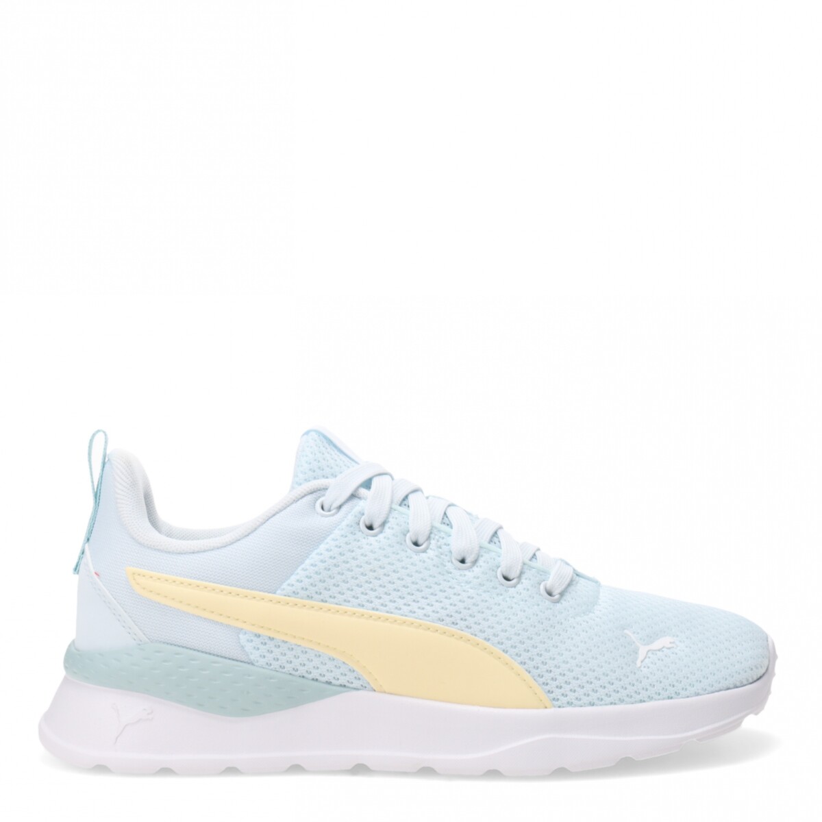 Championes Unisex Puma Anzarun Lite Puma - Celeste - Amarillo 