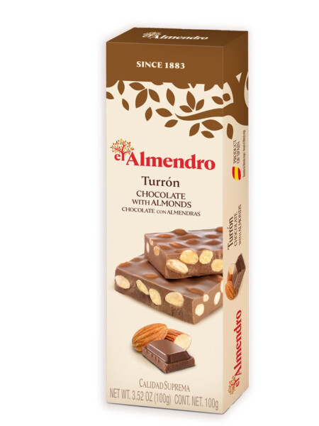 Confite de chocolate con almendras EL ALMENDRO 100GR Confite de chocolate con almendras EL ALMENDRO 100GR