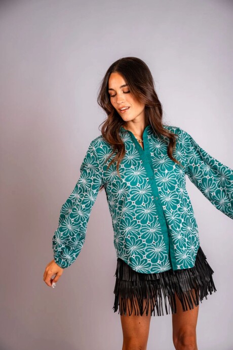 Camisa CANNES Petróleo