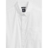 V-LS SLIM STRETCH POPLIN BASIC WHITE 2