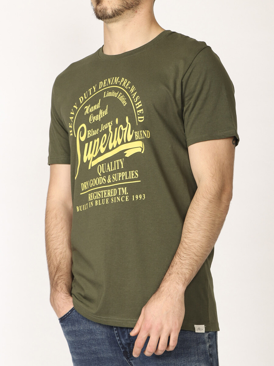 T-shirt Harry - Verde 
