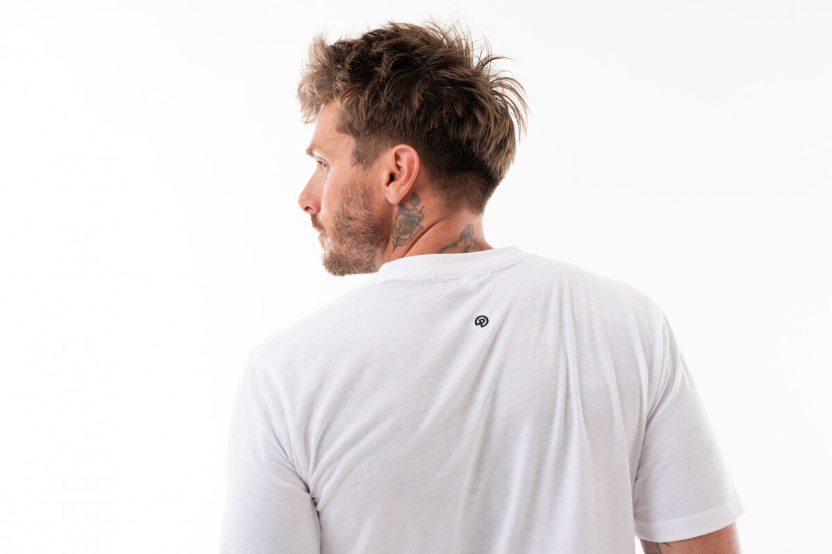 REMERA CUELLO BASE M/C UI Blanco