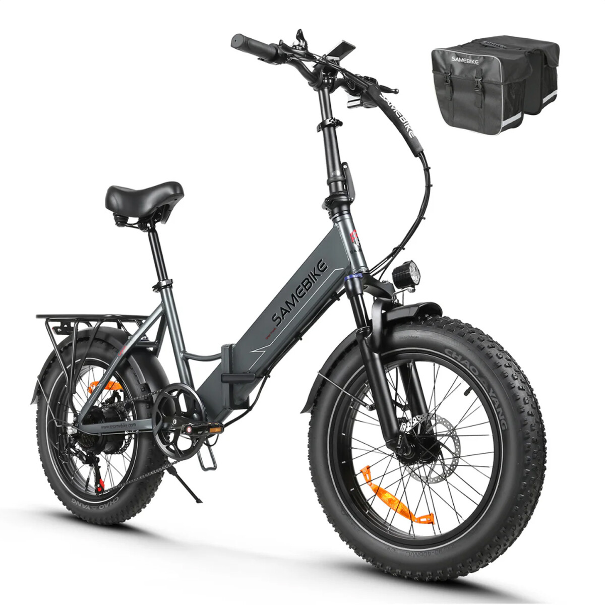 Bicicleta Eléctrica Samebike 20 Plegable 750w - GRIS 