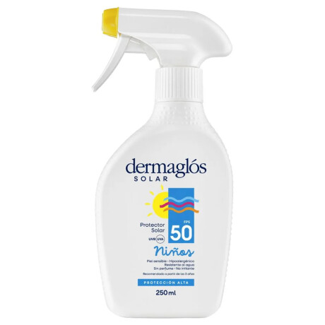 Protector Solar Dermaglós Solar Niños FPS50 en Spray 250ml Protector Solar Dermaglós Solar Niños FPS50 en Spray 250ml