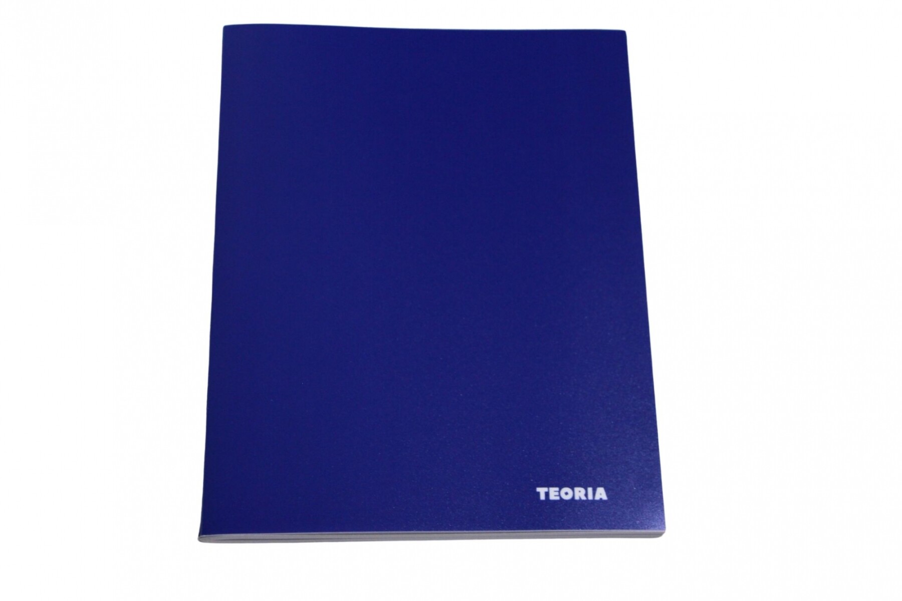 CUADERNO TEORIA 96 HOJAS TAPAS COLORES - TAPA AZUL 