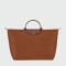 Le Pliage Green L Travel Bag Marrón