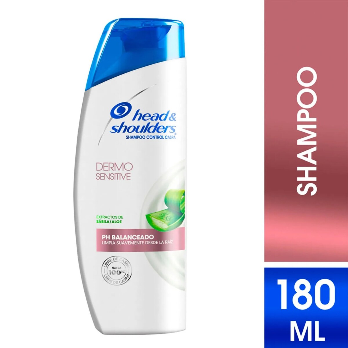 Head & Shoulders Dermo Sensitive Shampoo 180ml – Cuidado Suave para Cuero Cabelludo Sensible