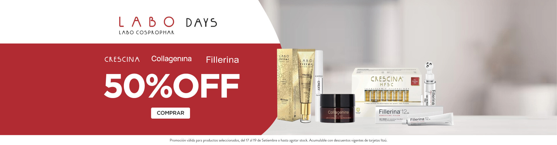 Labo Days 50% off.