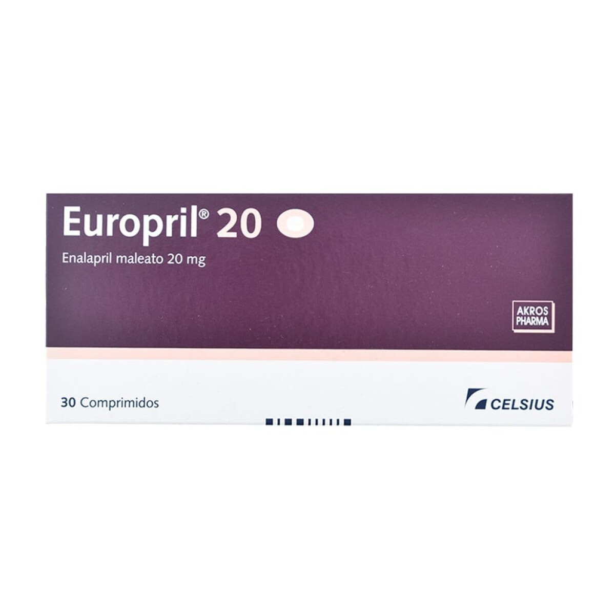 Europril 20 Mg X30 Comprimidos Control Presión Arterial 