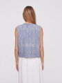 Chaleco Hibiscuss Estampado 1