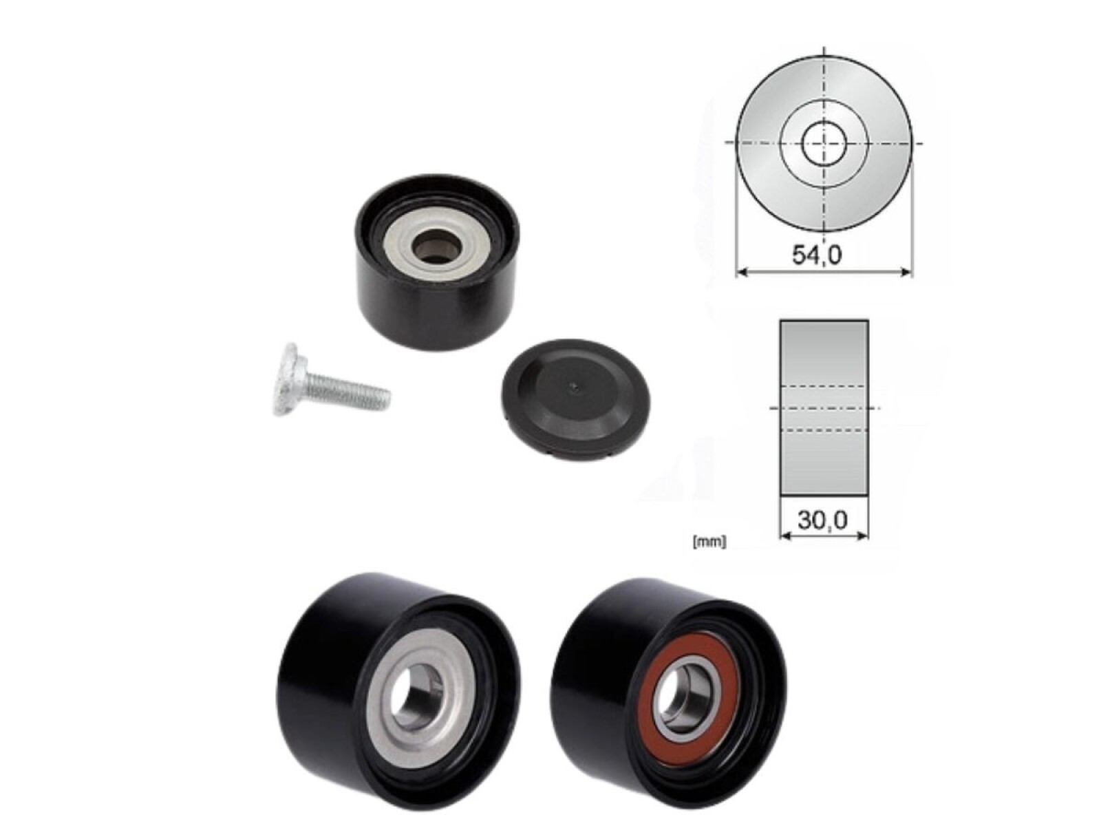 Tensor Guía Correa Accesorios 