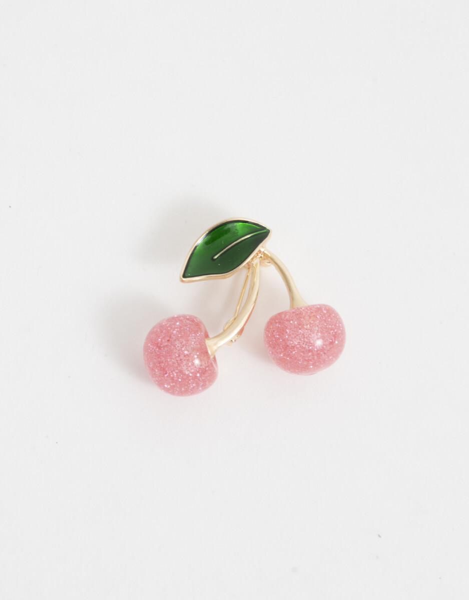 Prendedor Dorado Fruta 