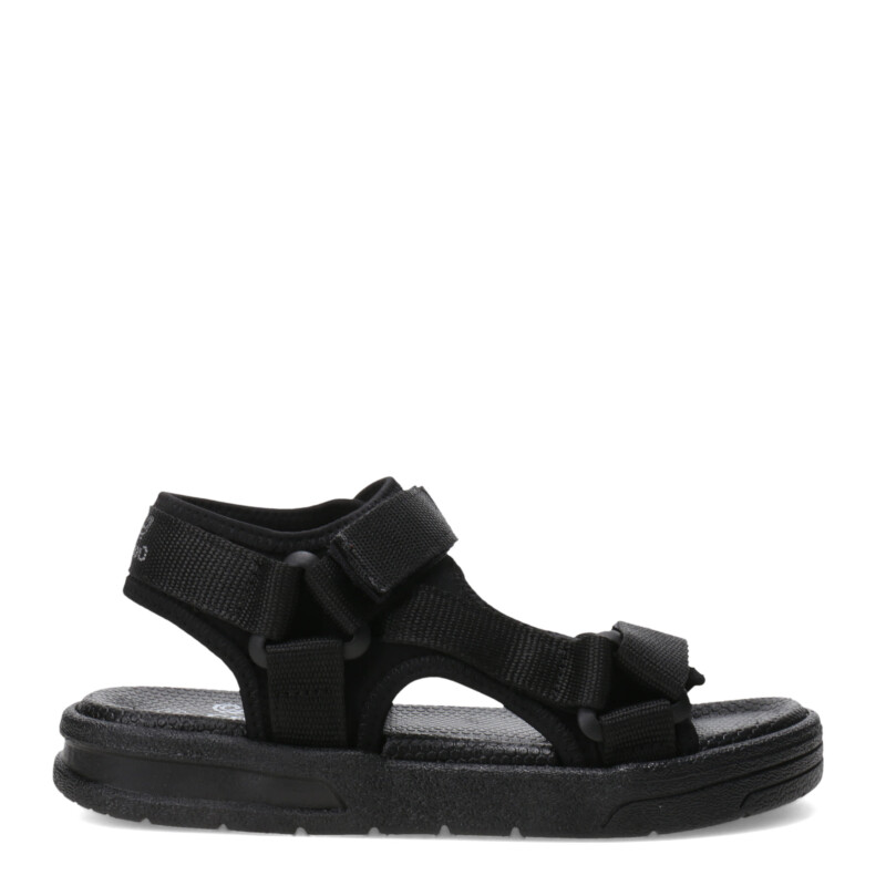 Sandalias Infantiles Croco Kids MEXOR estilo teva Negro