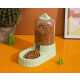 Plato comedero dispensador Plato comedero dispensador