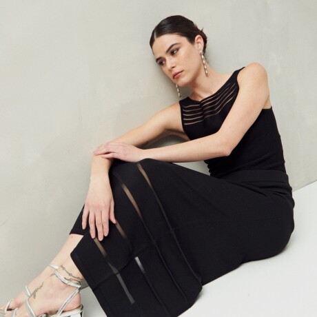 FALDA ORIA Negro