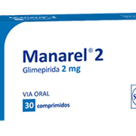 Manarel 2mg 30 Comprimidos Manarel 2mg 30 Comprimidos