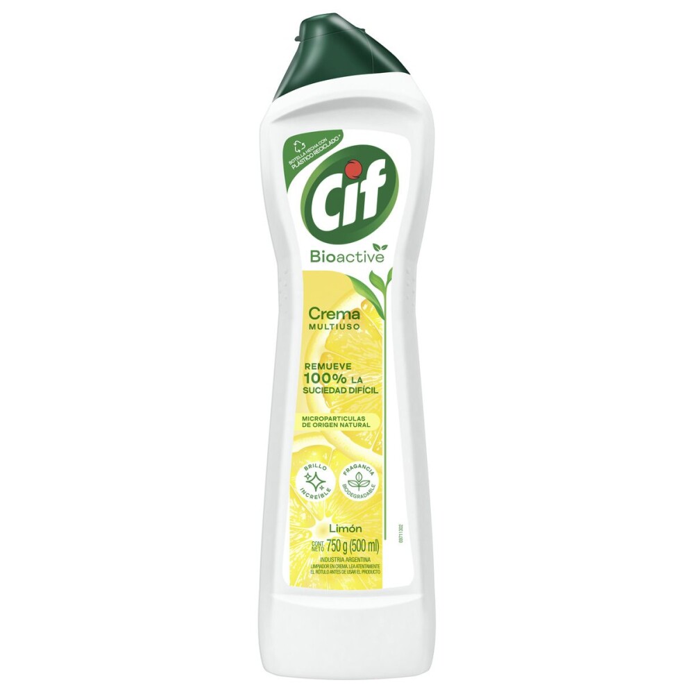 CIF BIOACTIVE MULTIUSO LIMON FR. X 500 única