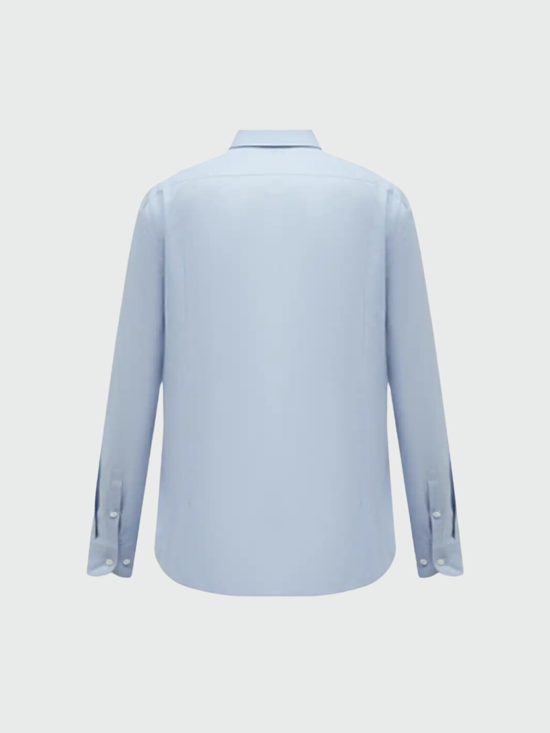 BOSS - Camisa en Algodón Celeste