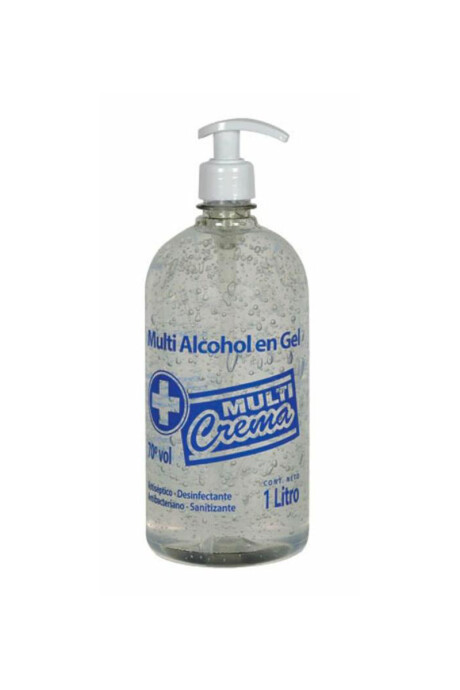 Alcohol en gel Multi Crema Tamaño x 1 litro