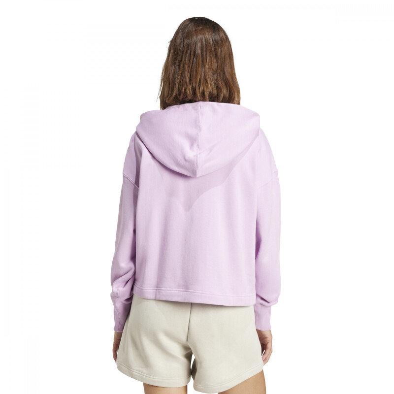 Campera Adidas W ALL SZN FT FZ de Mujer - JJ1258 Rosa Claro