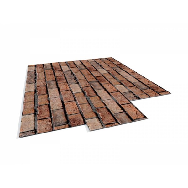 KIT PARED PVC MODELO ARGIL 4,90 M2 Kit Pared Pvc Modelo Argil 4,90 M2