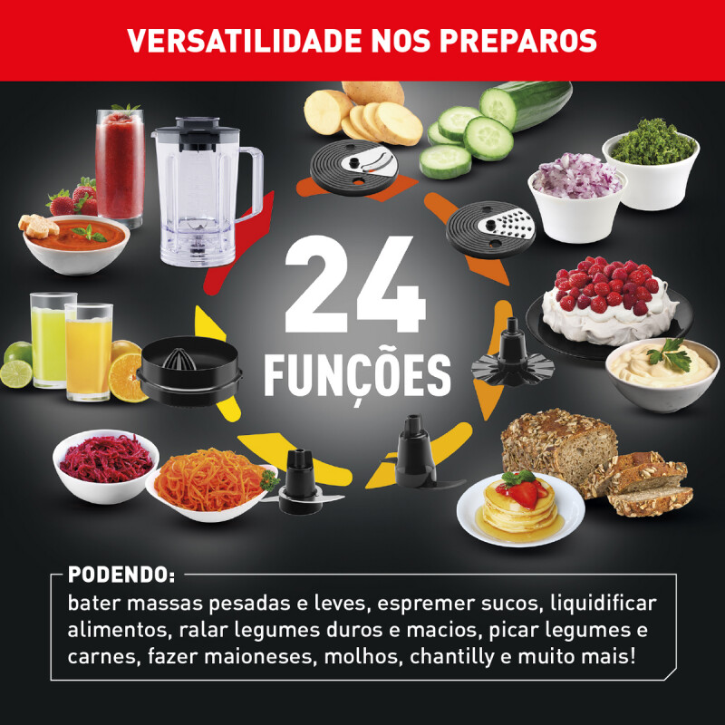 Multiprocesador 24 Funciones Arno Multiprocesador 24 Funciones Arno