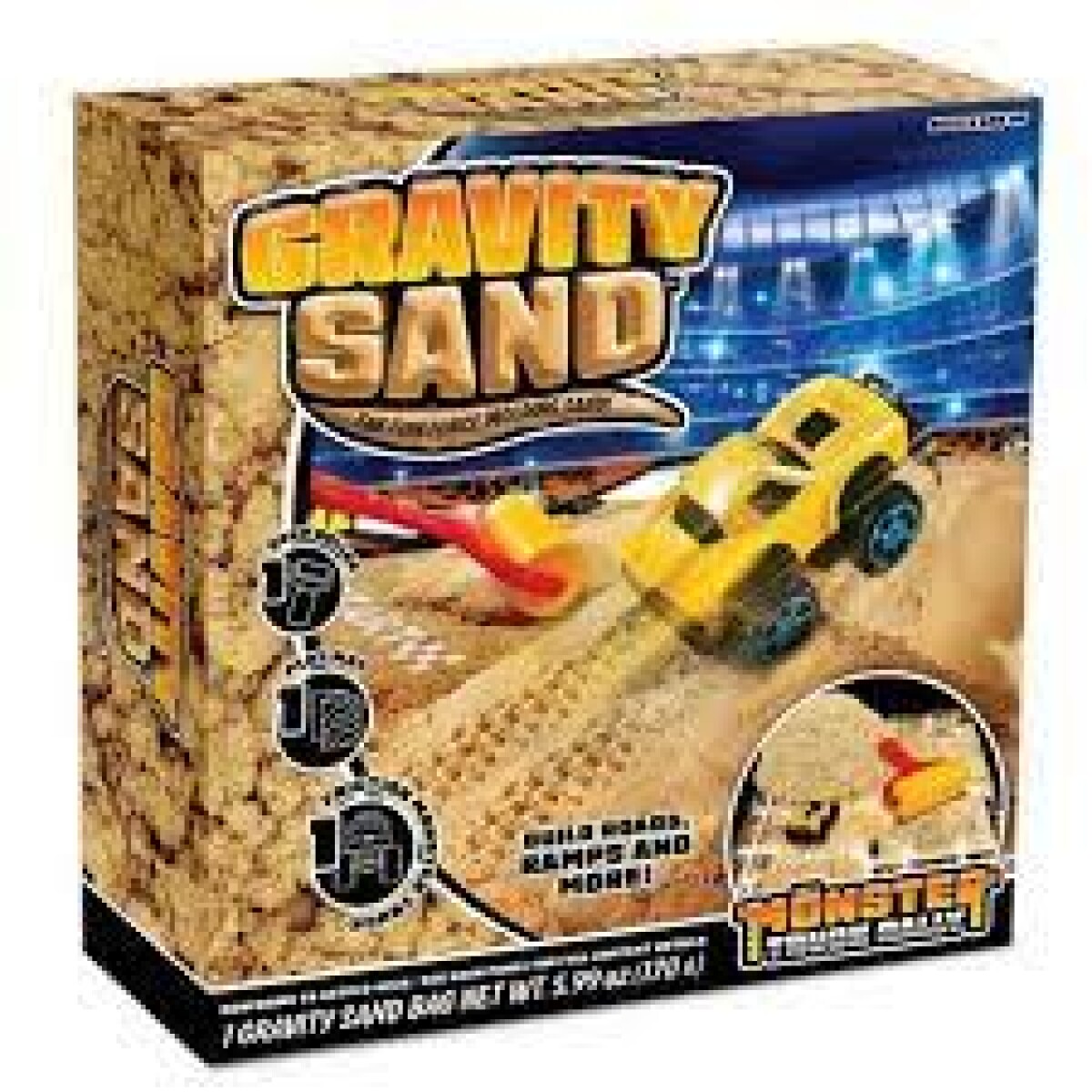 Gravity Sand Monster Truck Rally 