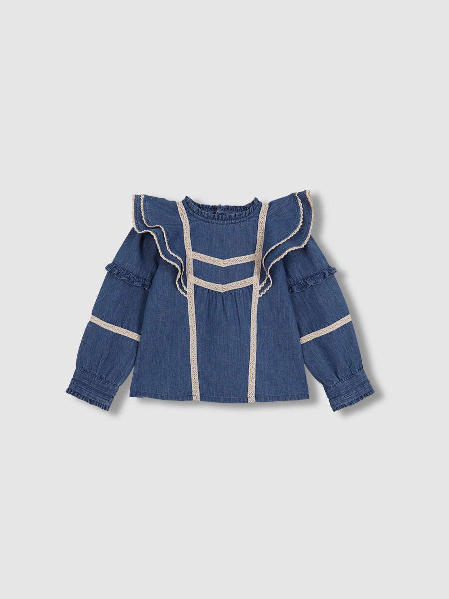 Blusa Denim Denim