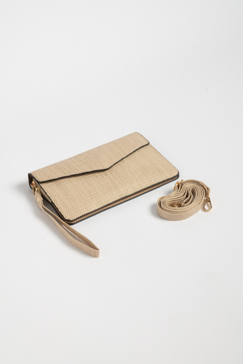 Billetera sobre textura Blanca