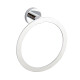 TOALLERO ARO METAL ZINC CROMADO TERMINACION BRILLO CROMO