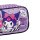 Cartuchera Kuromi Doble Cierre Gran Capacidad Violeta