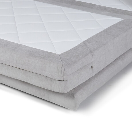 Sofá Cama Parma - Tela Microfibra 3013 (Gris)
