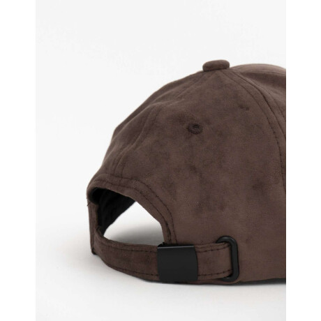 Gorra De Gamuza Chocolate Marron Chocolate