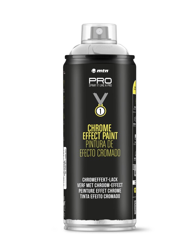 AEROSOL MONTANA PLATA CROMADO BRILLANTE- 400 ML N/A