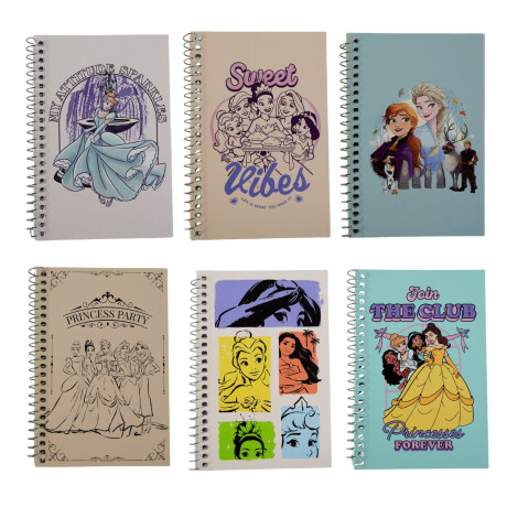 LIBRETA DISNEY ESPIRAL 48H PRINCESAS LIBRETA DISNEY ESPIRAL 48H PRINCESAS