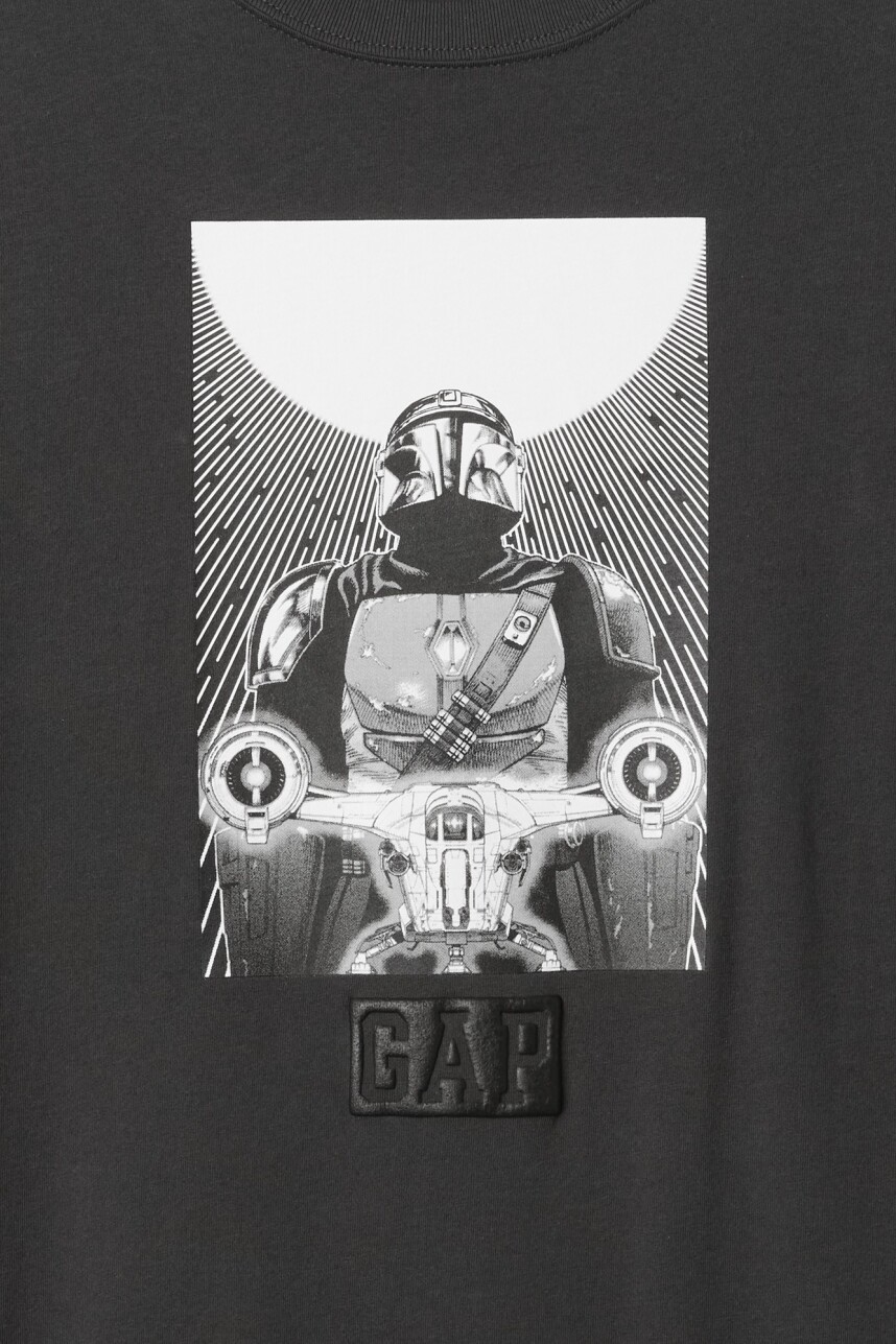 Remera Star Wars Logo Gap Hombre Flint Grey