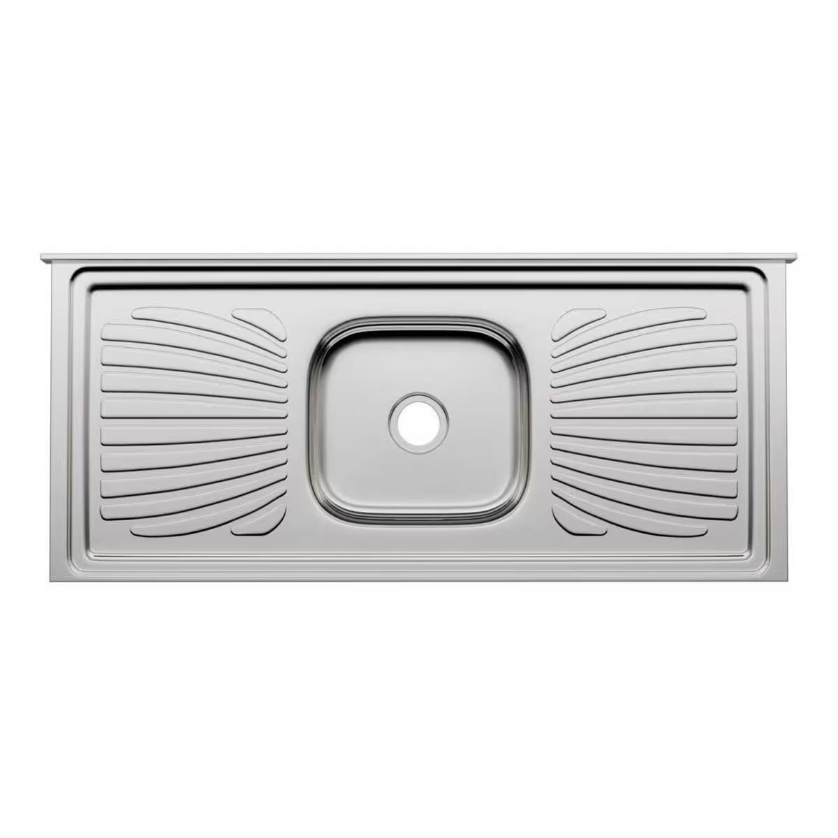 Mesada Con Pileta Acero Inox 120cm Concreto Forminox 