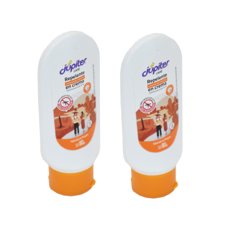 2 Repelentes en crema 80 gr S/C