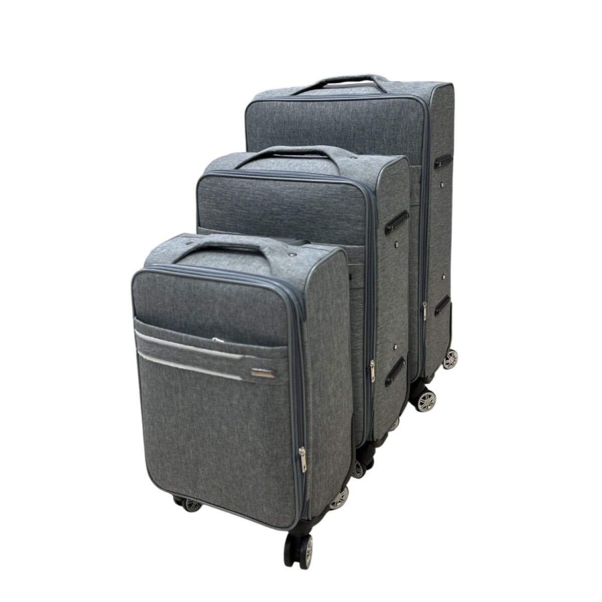 Juego Set Valijasx3 - Gris 