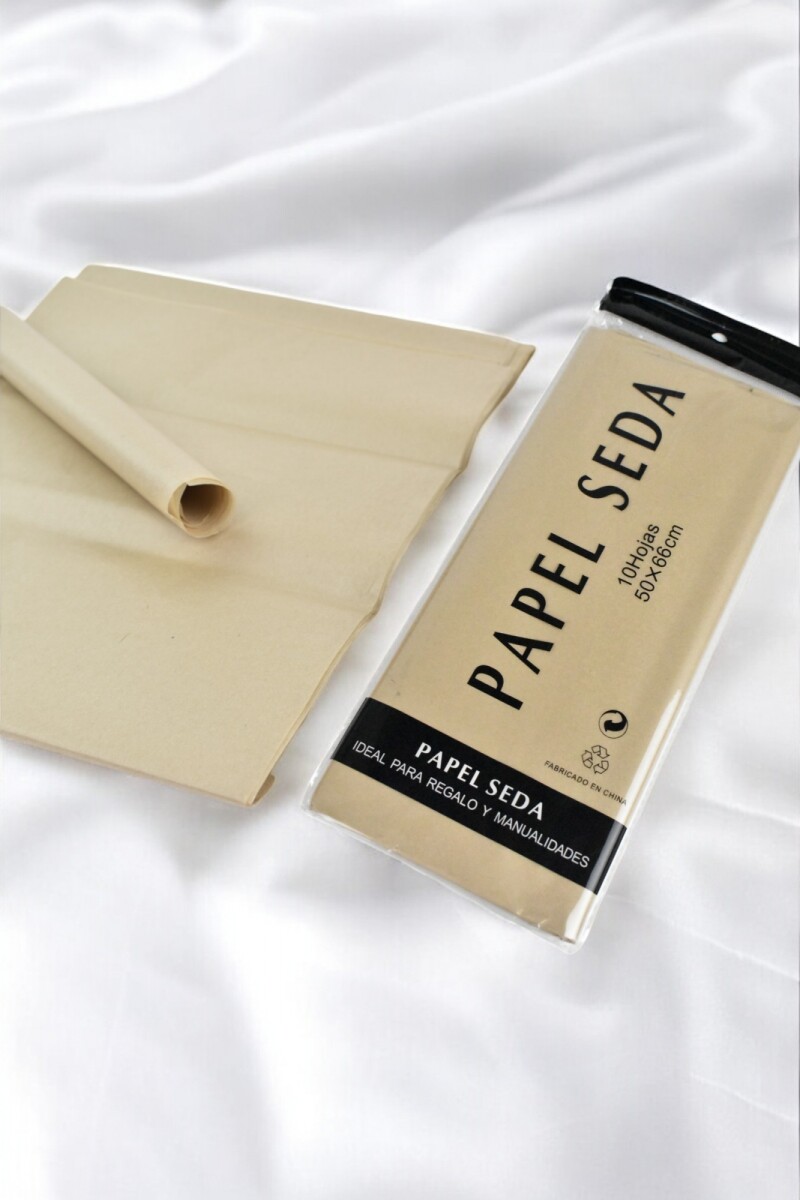 Papel Seda 50x66 cm - MARRON 